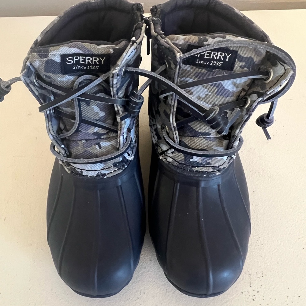 Sperry Camouflage Duck Boots